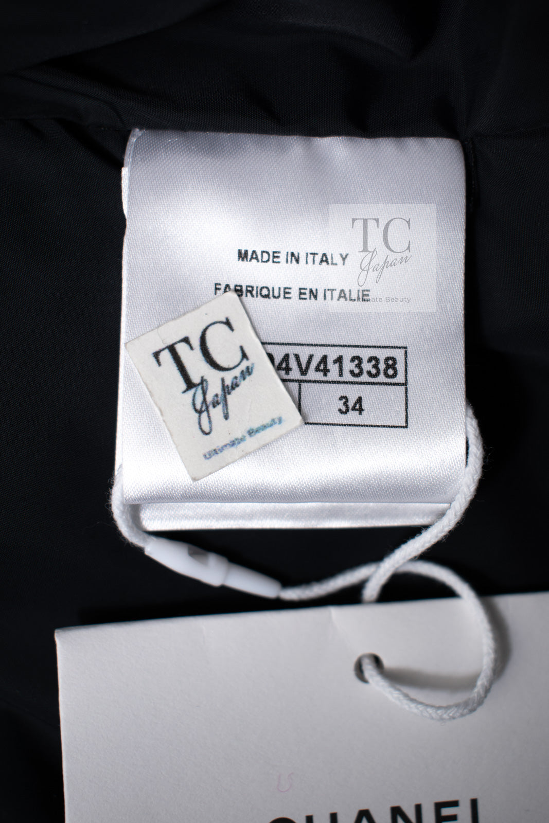 CHANEL 16B Grey Black Herringbone Pattern Mohair Alpaca Hood Jacket 34 シャネル グレー ブラック ヘリンボーン チェック 柄 モヘア アルパカ フード付きジャケット 即発