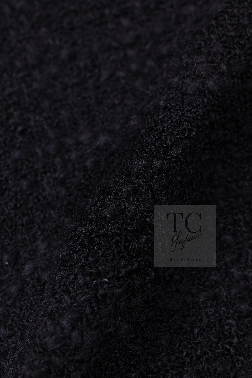 CHANEL 13B Black Peter Pan Collar CC Button Wool Tweed Jacket 42 シャネル ブラック ピーターパン襟 ココマーク ボタン ウール ツイード ジャケット 即発