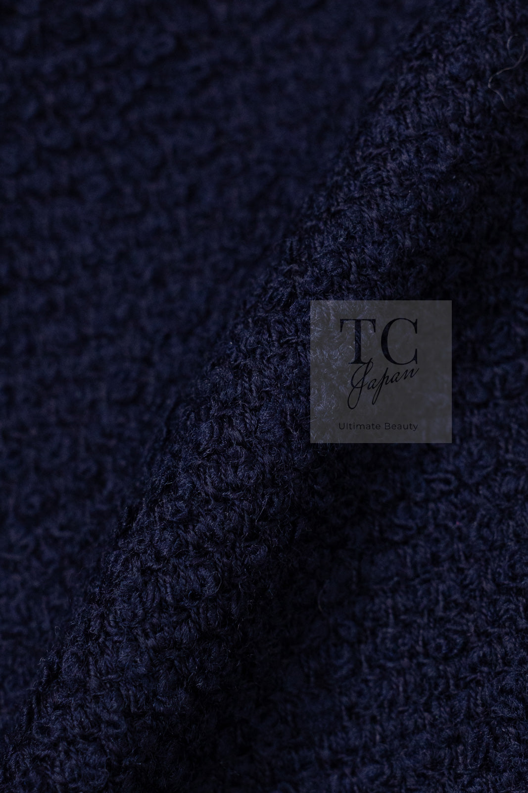 CHANEL 97A Vintage Navy Red Brown Pom Pom Embellishments Trim Wool Tweed Jacket 42 シャネル ヴィンテージ ネイビー レッド ブラウン ポンポン トリム ウール ツイード ジャケット 即発