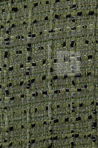 CHANEL 08C Green Cotton Silk Linen Tweed Jacket 38 シャネル グリーン コットン シルク リネン 麻 ツイード ジャケット 即発