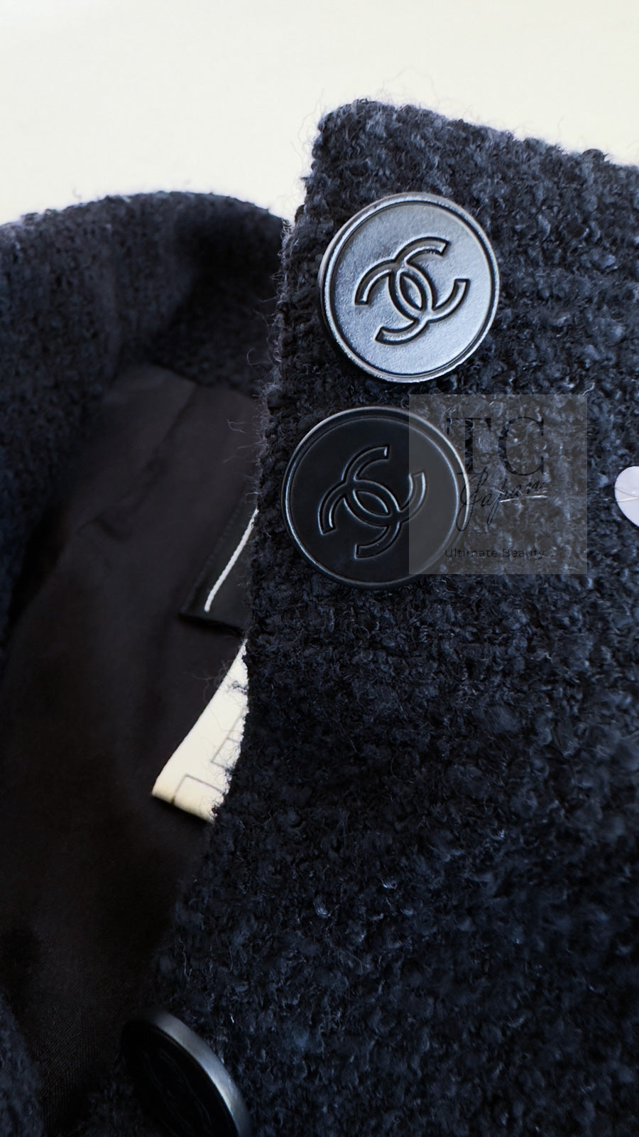 CHANEL 02A Black Lesage Sequin Cotton Wool Jacket 36 シャネル ブラック ルサージュ スパンコール コットン ウール ジャケット 即発