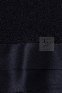 CHANEL 06A Black Beaded Sequin Embellishments Lesage Wool Silk Collarless Jacket 40 42 シャネル ブラック ビーズ スパンコール ルサージュ ウール シルク ジャケット 即発