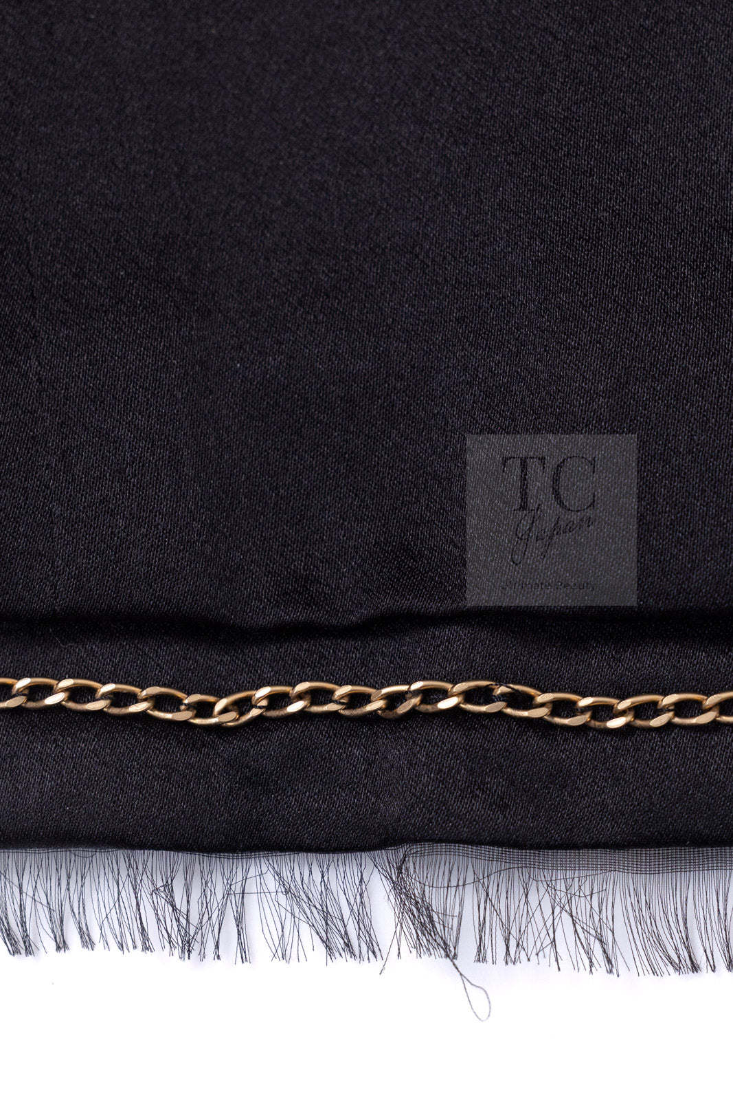 CHANEL 06A Black Beaded Sequin Embellishments Lesage Wool Silk Collarless Jacket 40 42 シャネル ブラック ビーズ スパンコール ルサージュ ウール シルク ジャケット 即発