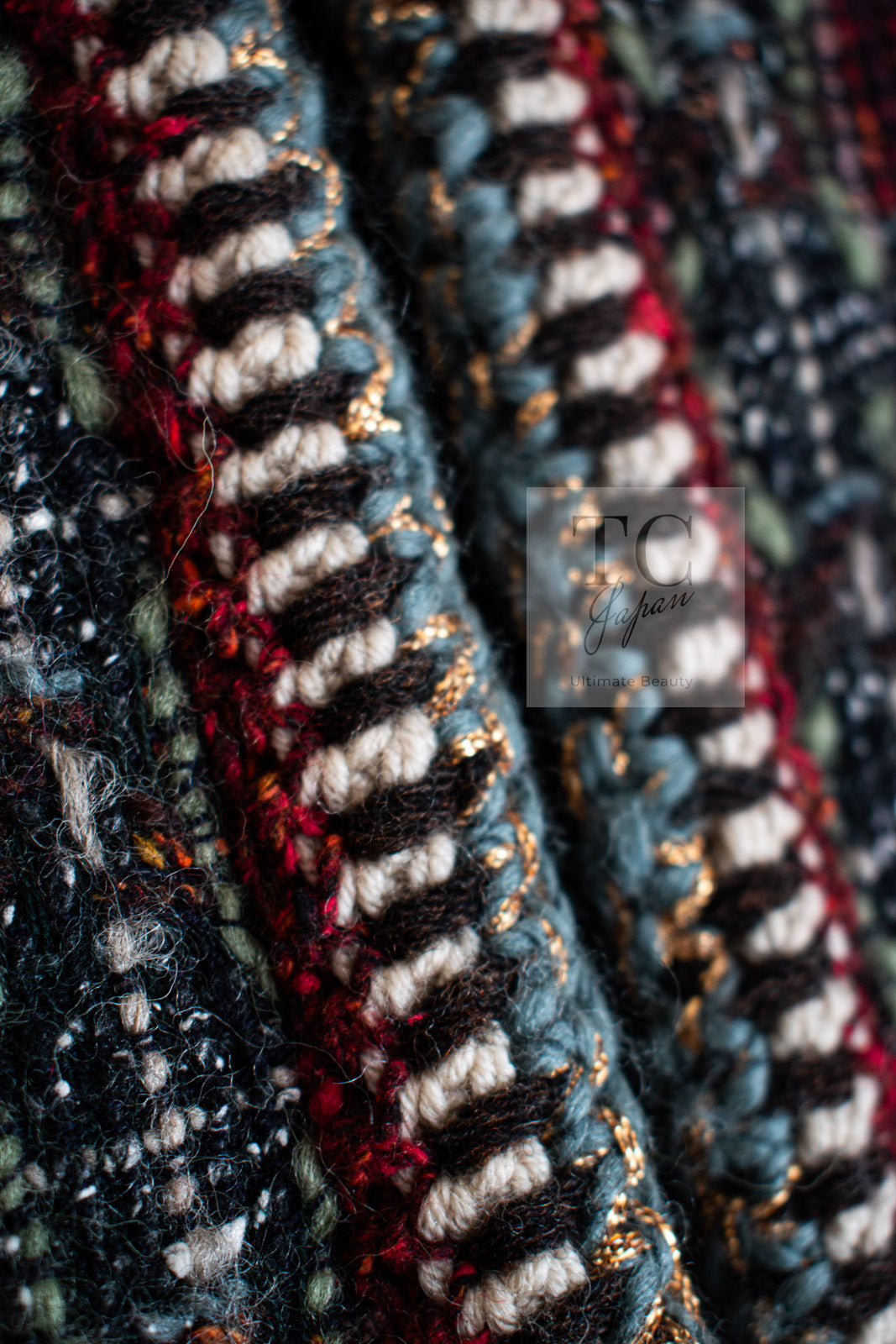 CHANEL 15A Maroon Wine Red Braid Trimming Wool Tweed Jacket 34 シャネル ワインレッド ブレイドトリミング ウール ツイード ジャケット 即発