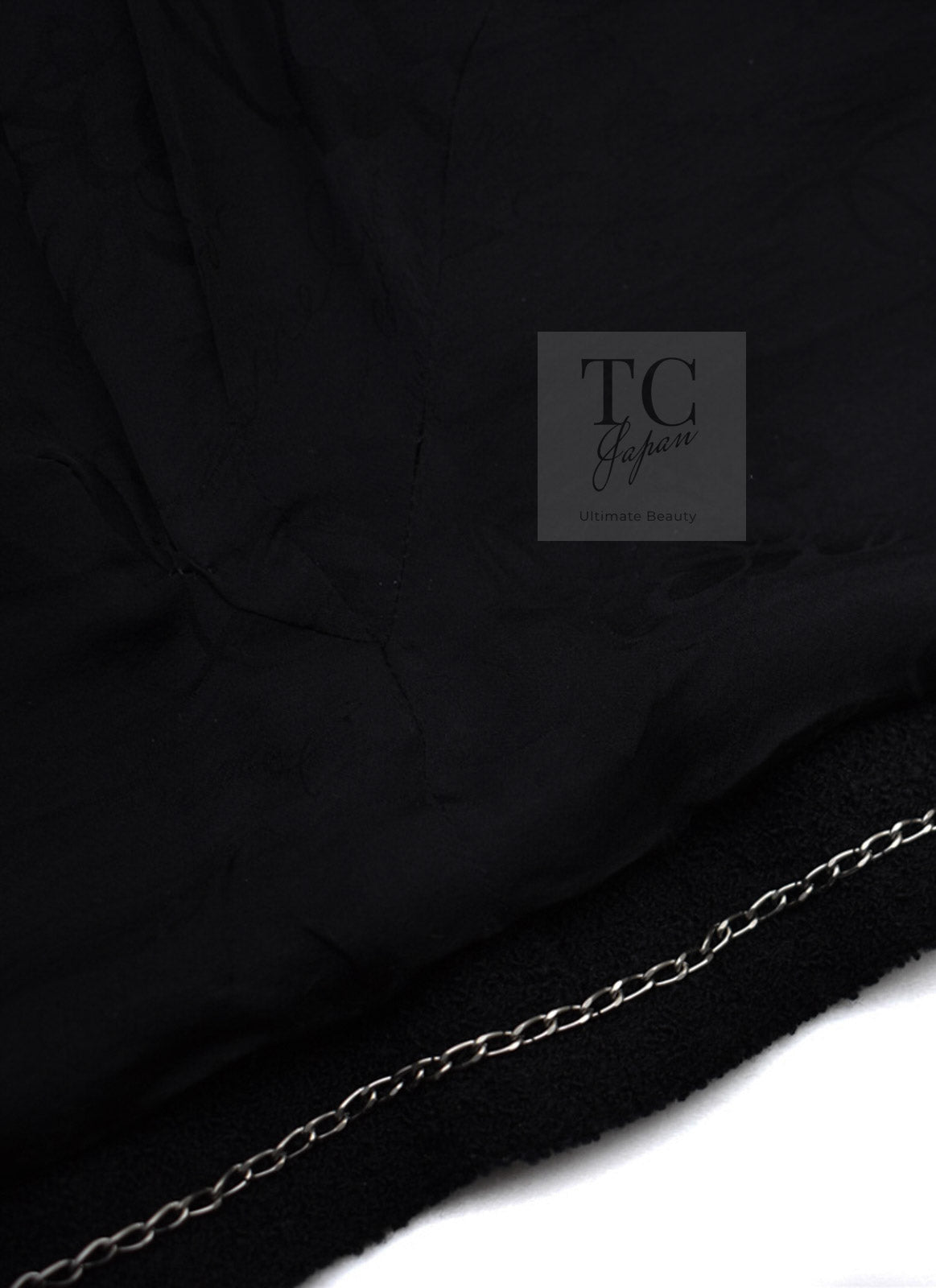 CHANEL 12C Navy Rhinestone CC Buttons Wool V-neck Jacket 34 シャネル ネイビー ラインストーン CCボタン ウール Vネック ジャケット 即発