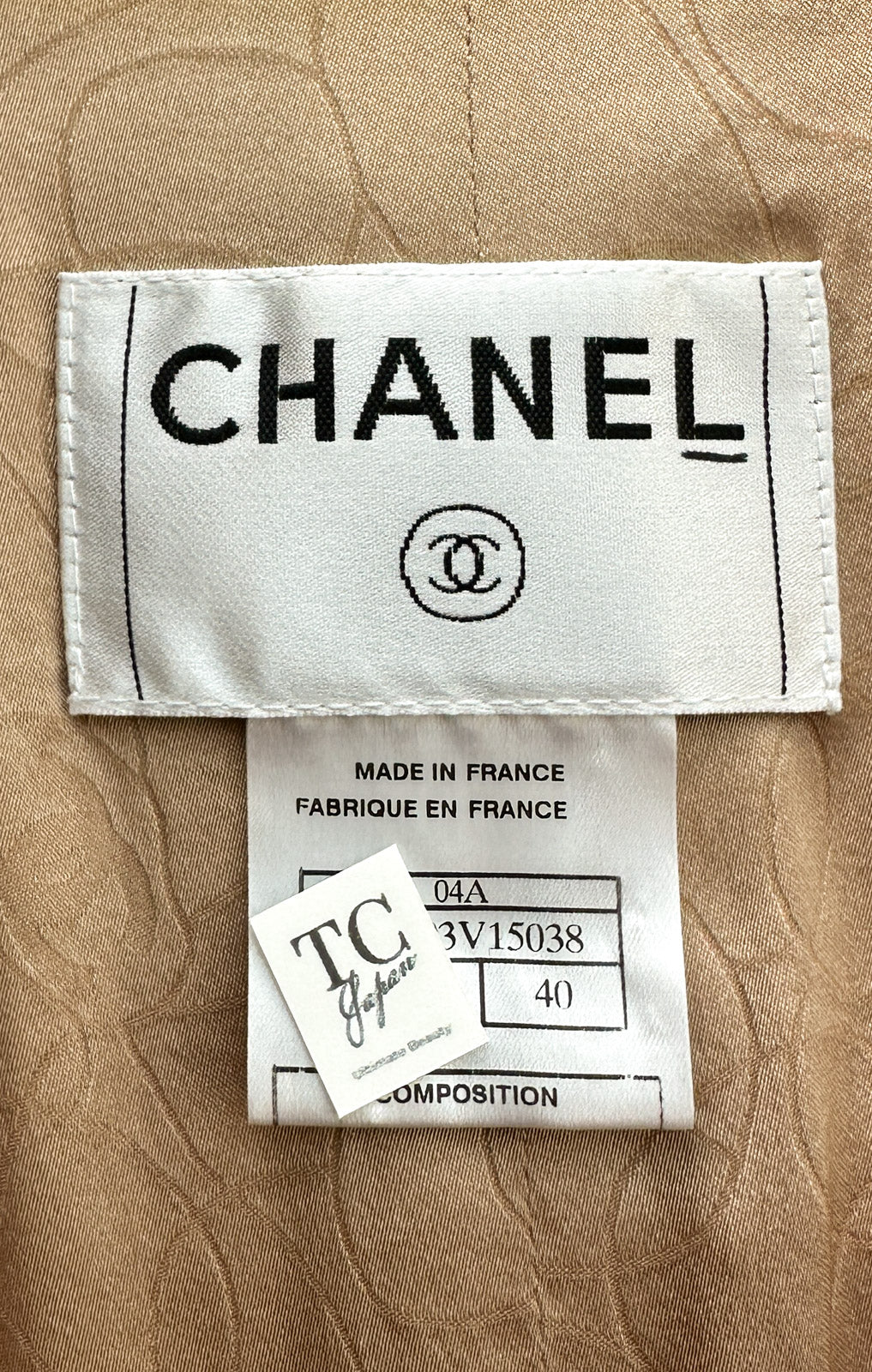 CHANEL 04A Beige Multi Color Lesage Tweed Jacket 38 シャネル ベージュ マルチカラー ルサージュ ツイード ジャケット 即発