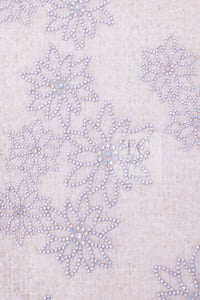 CHANEL 15PF Ivory Wool Mohair Beaded Rhinestone Jacket 36 38 シャネル アイボリー ウール モヘア ビーズ ラインストーン ジャケット 即発