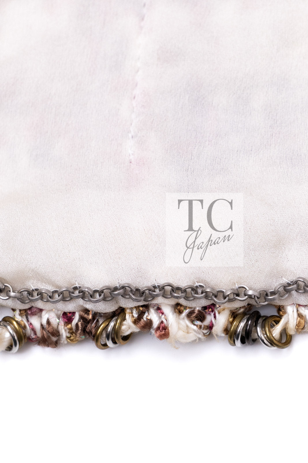 CHANEL 06S Red Brown Multi Tweed Jacket 38 40 シャネル レッド ブラウン マルチカラー ツイード ジャケット 即発