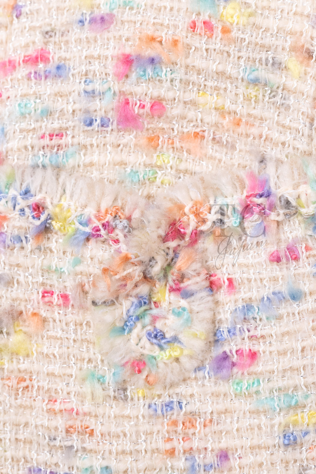 CHANEL 04A Ivory Multi Zipper Wool Tweed Jacket 38 シャネル アイボリー マルチ ジッパー ウール ツイード ジャケット 即発