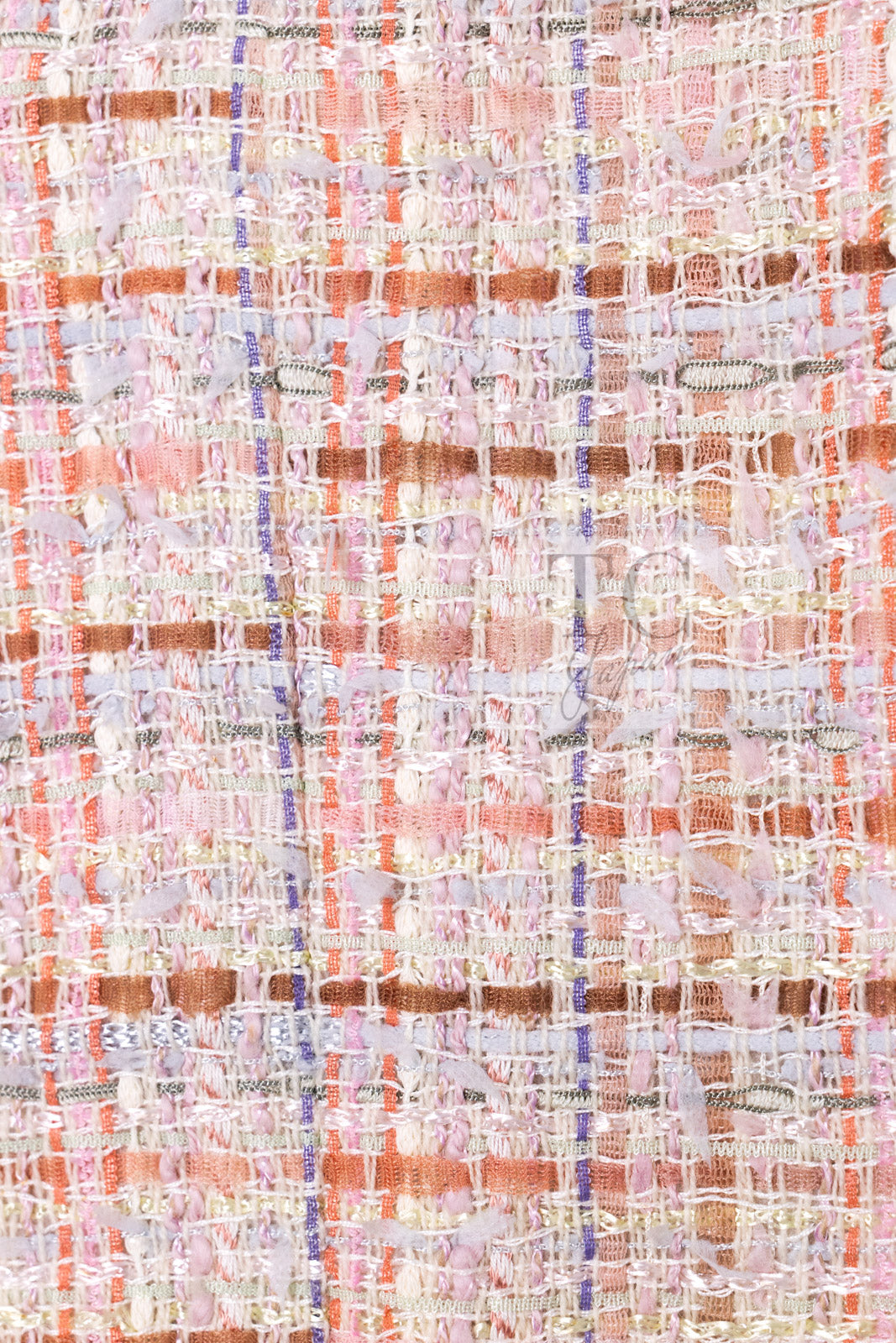 CHANEL 04S Nude Beige Pink Multicolor Mix Gold CC Buttons Tweed Jacket 38 シャネル ヌード ベージュ ピンク マルチカラー ミックス ゴールド CC ボタン ツイード ジャケット 即発