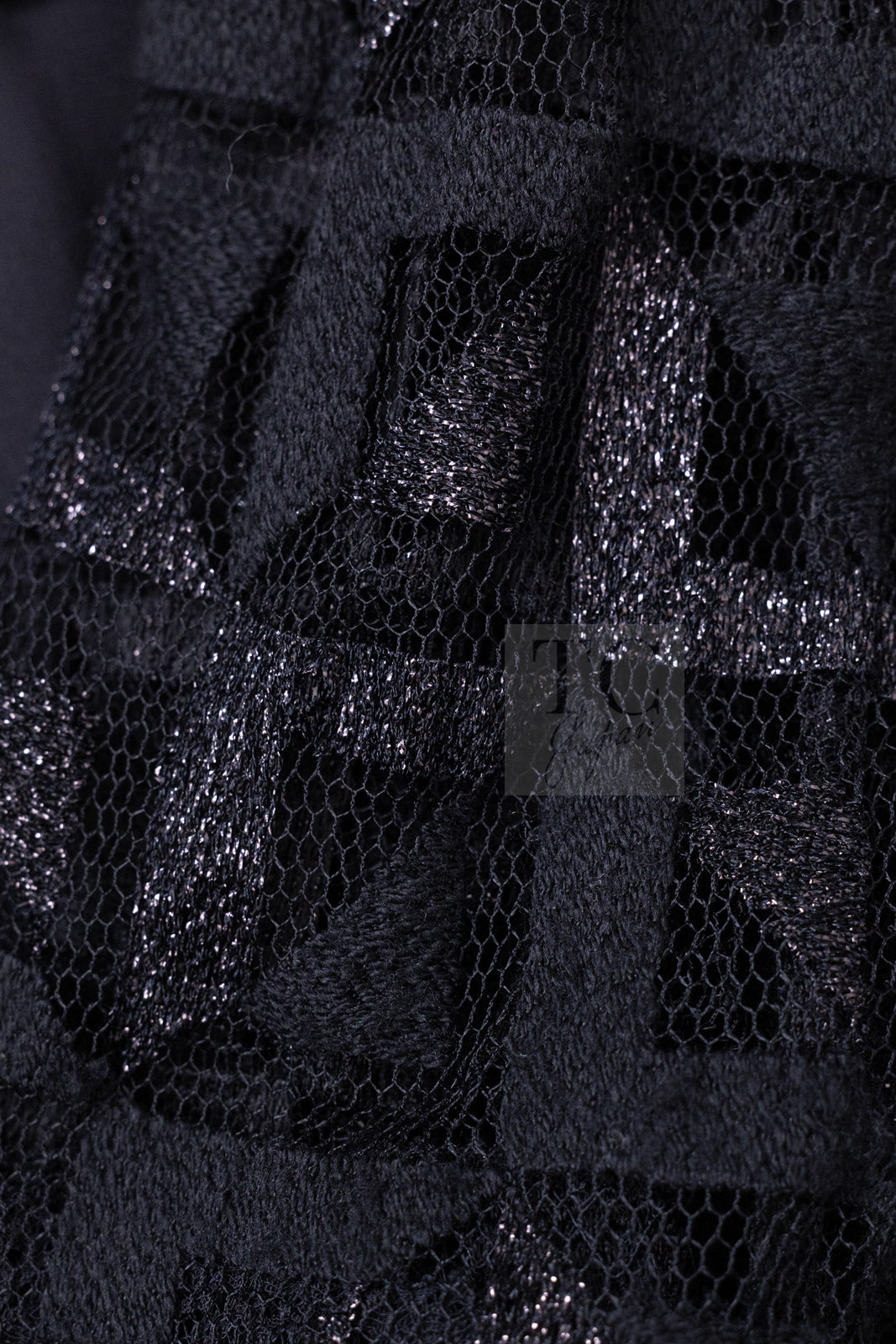 CHANEL 09C Black Jewel Embellished Mesh Lesage Tweed Cardigan Jacket Tops 34 36 シャネル ブラック ジュエリー ビーズ メッシュレース カーディガン ジャケット トップス 即発 - TC JAPAN