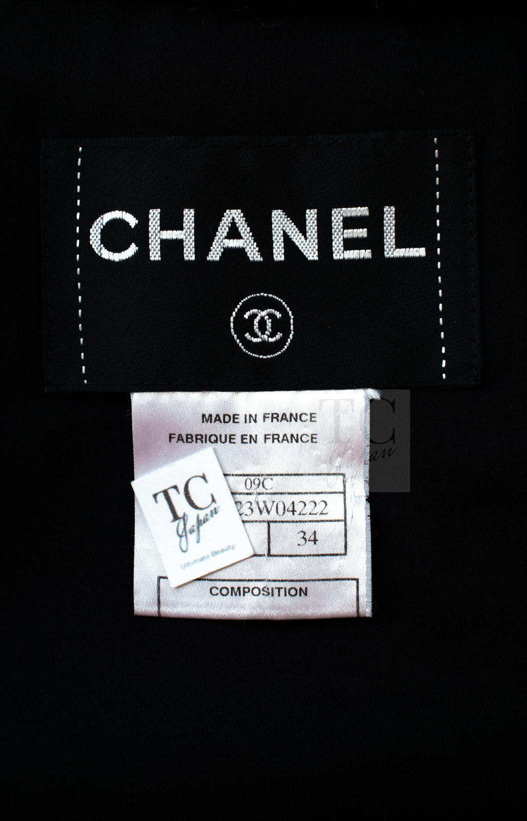 CHANEL 09C Black Jewel Embellished Mesh Lesage Tweed Cardigan Jacket Tops 34 36 シャネル ブラック ジュエリー ビーズ メッシュレース カーディガン ジャケット トップス 即発 - TC JAPAN