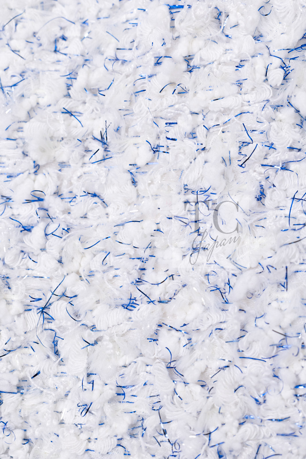 CHANEL 18S White Blue Meatalic Collarless Tweed Jacket 34 36 シャネル ホワイト ブルー ラメ ノーカラー ツイード ジャケット 即発