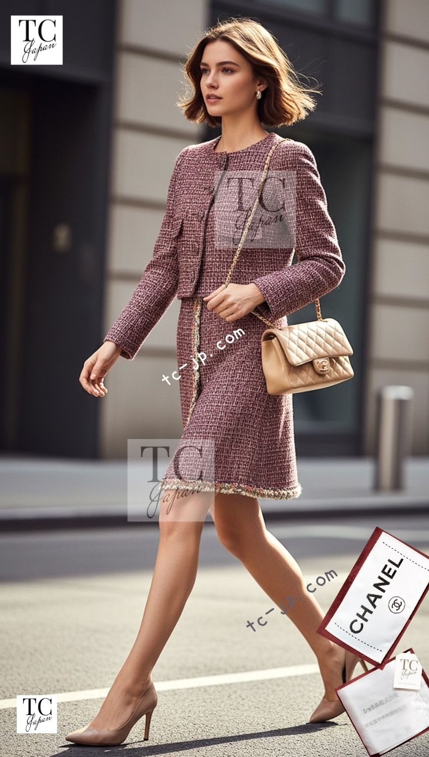 CHANEL 15C Red Multi Gripoix Button Tweed Jacket 36 38 シャネル レッド マルチカラー グリポア 宝石 ボタン ツイード ジャケット 即発