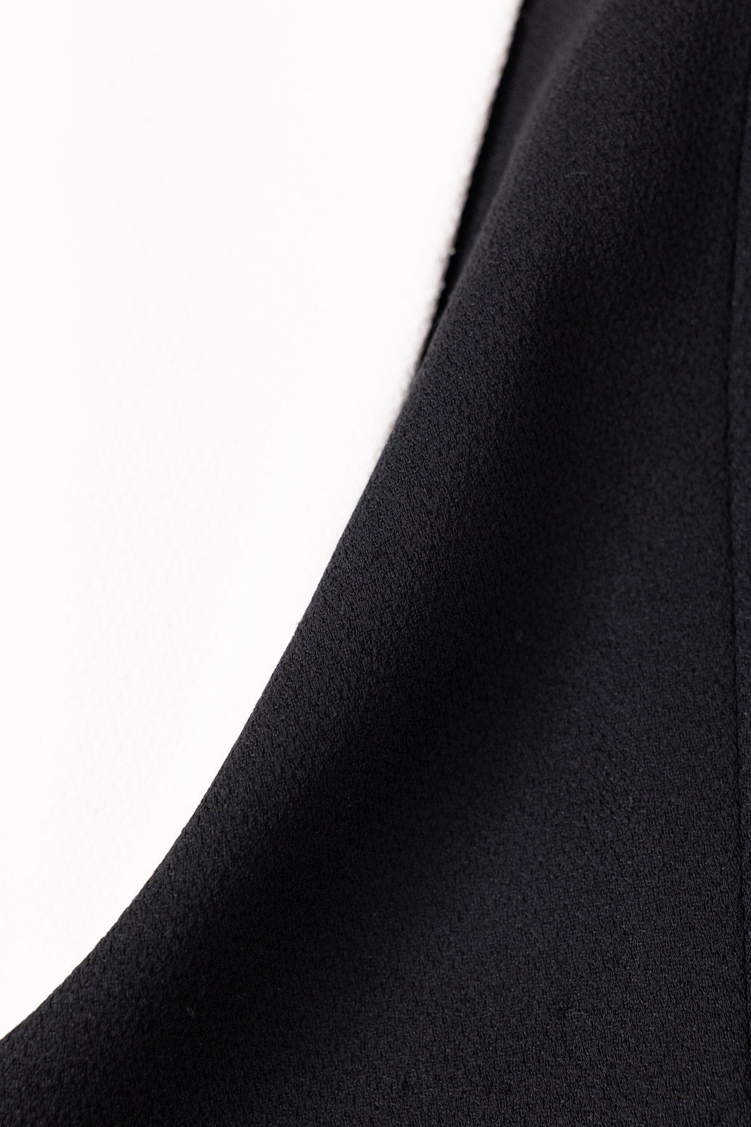 CHANEL Jacket 22C Black White Sailor Collar Silk Crepe 38 シャネル ブラック ホワイト カラー 襟 シルク クレイプ ジャケット