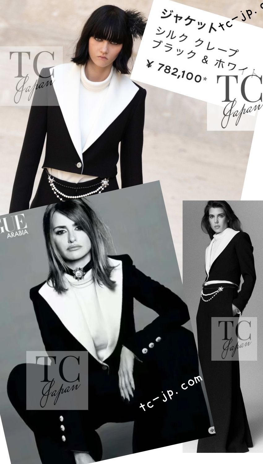 CHANEL Jacket 22C Black White Sailor Collar Silk Crepe 38 シャネル ブラック ホワイト カラー 襟 シルク クレイプ ジャケット