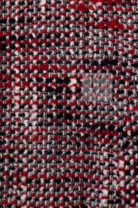 CHANEL 10A Red Black Ivory Wool Tweed Jacket 36 シャネル レッド ブラック アイボリー ウール ツイード ジャケット