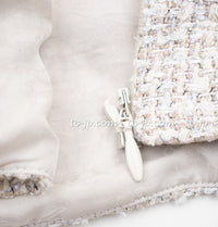 CHANEL 13C multicolor tweed fringe women's jacket / シャネル レディース マルチカラー ツイード フリンジ ジャケット