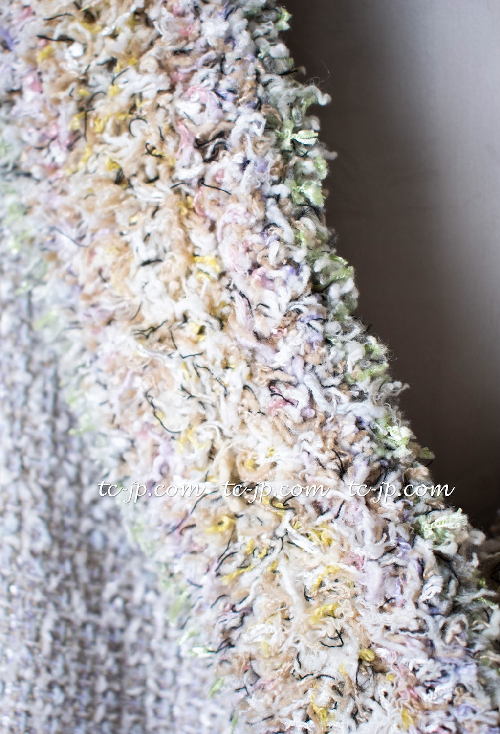 CHANEL 13C multicolor tweed fringe women's jacket / シャネル レディース マルチカラー ツイード フリンジ ジャケット