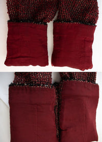 CHANEL Jacket 11A Red Black Gold Metallic Fantasy Tweed 40 シャネル ジャケット レッド ブラック ゴールド メタリック ファンタジー ツイード