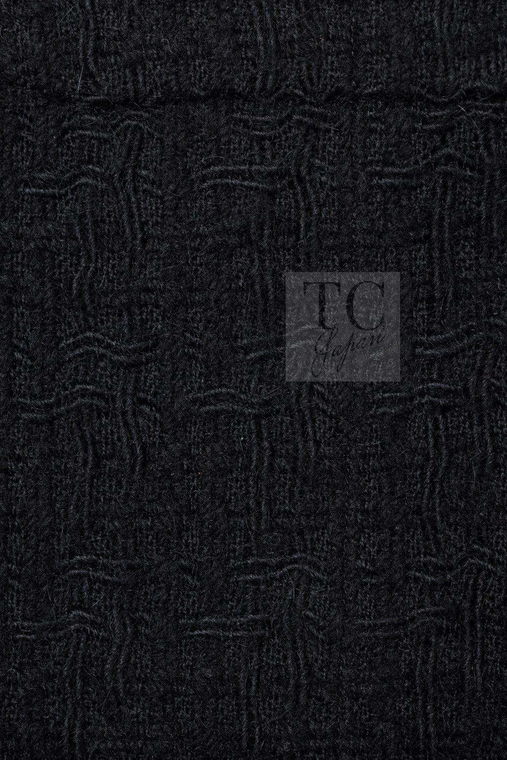 CHANEL 16PF Black Braid Trim Zipper Wool Tweed Jacket 36 16