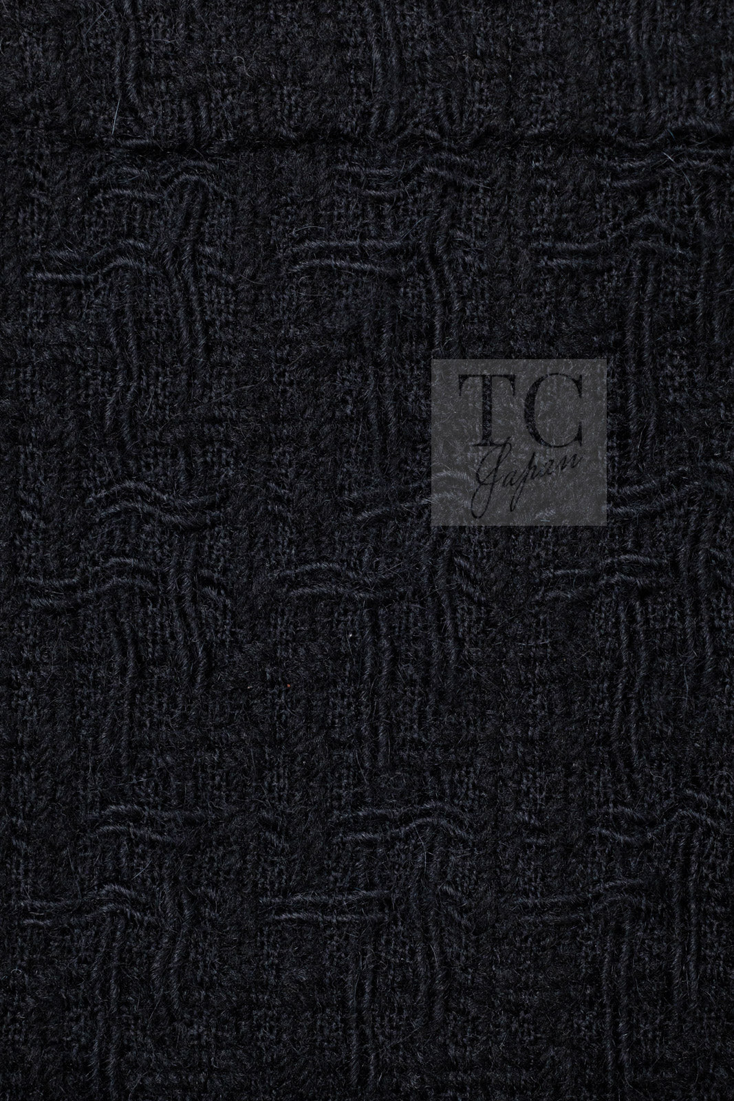 CHANEL 16PF Black Braid Trim Zipper Wool Tweed Jacket 36 5