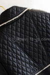 CHANEL 11A Black Matelasse Lambskin Leather Double Coat 36 シャネル ブラック マトラッセ ラムスキン レザー ダブル コート 即発
