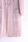 CHANEL 06PF Pale Pink Wool Long Coat 36 シャネル 淡いピンク ウール ロング コート 即発