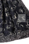 CHANEL 93A Vintage Black Ivory CC Gold Button Cotton Wool Coat 34 シャネル ヴィンテージ ブラック アイボリー ゴールド ココボタン コットン ウール コート 即発