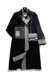 CHANEL 04A Black Wool 100% Tweed Coat 36 38 シャネル ブラック ウール100% ツイード コート 即発