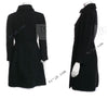 CHANEL 17A Black CC Big Buttons Double Wool Tweed Coat 38 シャネル ブラック CC ロゴ ビッグ ボタン ダブル ウール ツイード コート