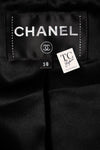 CHANEL 17A Red Black Double Wool Tweed Coat 36 シャネル レッド ブラック ダブル ウール ツイード コート 即発