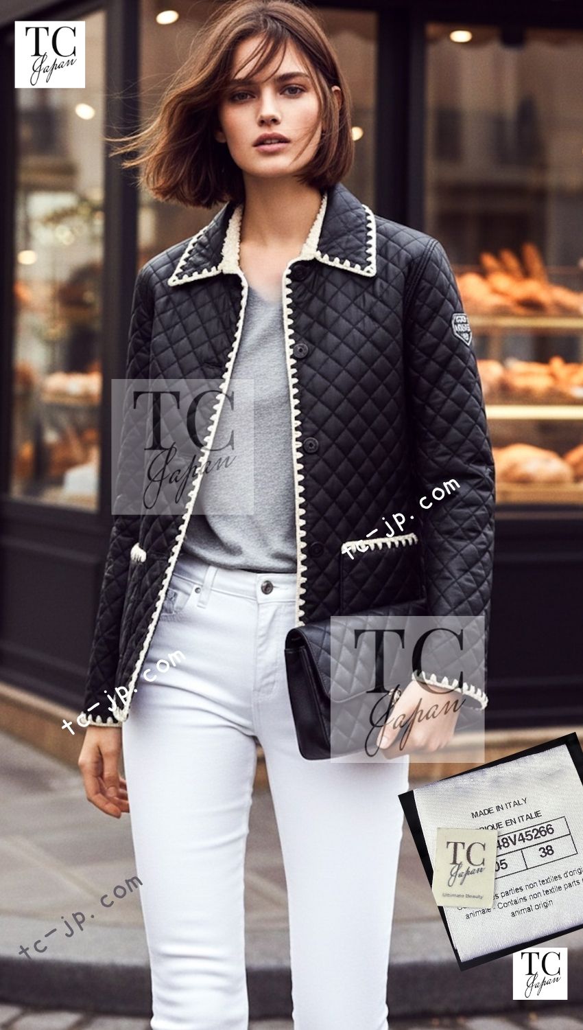 CHANEL 18N coco neige black puffer camel jacket coat 1