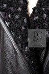 CHANEL 12A Black Motorcycle Lambskin Leather Jacket Coat 38 40 シャネル ブラック モーターサイクル ラムスキン レザー ジャケット コート 即発