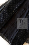 CHANEL 12A Black Motorcycle Lambskin Leather Jacket Coat 38 40 シャネル ブラック モーターサイクル ラムスキン レザー ジャケット コート 即発