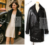 CHANEL 12A Black Motorcycle Lambskin Leather Jacket Coat 38 40 シャネル ブラック モーターサイクル ラムスキン レザー ジャケット コート 即発