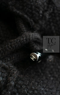 CHANEL 21B Black Wool Alpaca Blouson Duffel Jacket Coat 34 36 38 40 シャネル ブラック ウール アルパカ ブルゾン ダッフル ジャケット コート 即発