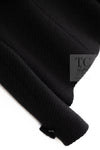 CHANEL 21B Black Wool Alpaca Blouson Duffel Jacket Coat 34 36 38 40 シャネル ブラック ウール アルパカ ブルゾン ダッフル ジャケット コート 即発