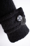 CHANEL 21B Black Wool Alpaca Blouson Duffel Jacket Coat 34 36 38 40 シャネル ブラック ウール アルパカ ブルゾン ダッフル ジャケット コート 即発