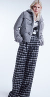 CHANEL 21B Black Wool Alpaca Blouson Duffel Jacket Coat 34 36 38 40 シャネル ブラック ウール アルパカ ブルゾン ダッフル ジャケット コート 即発