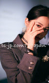 CHANEL 18PF Navy Wool 100% Double Jacket Half Pea Coat 40 シャネル ネイビー ウール100% ダブル ジャケット ハーフ ピー コート 即発