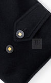 CHANEL 96A Vintage Black Cashmere Belt Long Coat 42 44 46 48 50 シャネル ヴィンテージ ブラック カシミヤ100% ベルト ロング コート 即発