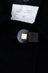 CHANEL 96A Vintage Black Cashmere Belt Long Coat 42 44 46 48 50 シャネル ヴィンテージ ブラック カシミヤ100% ベルト ロング コート 即発