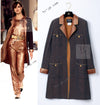 CHANEL 96A Vintage Brown Bronze Gold Gripox Button Wool Mohair Tweed Coat 38 シャネル ヴィンテージ ブラウン ブロンズ ゴールド ウール モヘア グリポワ 宝石ボタン ツイード コート 即発