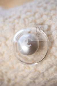 CHANEL 17A Ivory CC Big Buttons Double Wool Tweed Coat 38 シャネル アイボリー CC ロゴ ビッグ ボタン ダブル ウール ツイード コート 即発