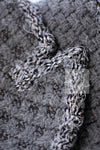 CHANEL 11A Gray Wool Double Tweed Coat Jacket HOMME 50 シャネル グレー ウール ダブル ツイード コート ジャケット メンズ 即発