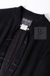 CHANEL 05A Black CC Logo Buttons Wool Tweed Jacket HOMME 50 シャネル ブラック ココボタン ウール ツイード ジャケット メンズ 即発