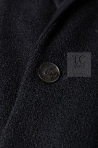 CHANEL 05A Black CC Logo Buttons Wool Tweed Jacket HOMME 50 シャネル ブラック ココボタン ウール ツイード ジャケット メンズ 即発