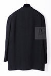 CHANEL 05A Black CC Logo Buttons Wool Tweed Jacket HOMME 50 シャネル ブラック ココボタン ウール ツイード ジャケット メンズ 即発
