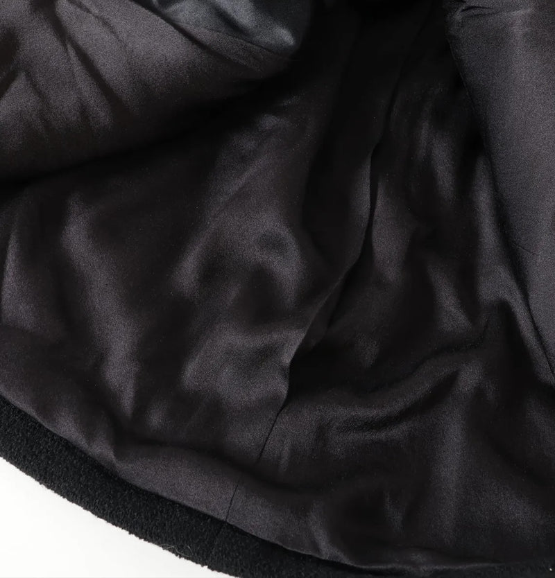 CHANEL 05A Black CC Logo Buttons Wool Tweed Jacket HOMME 50 シャネル ブラック ココボタン ウール ツイード ジャケット メンズ 即発